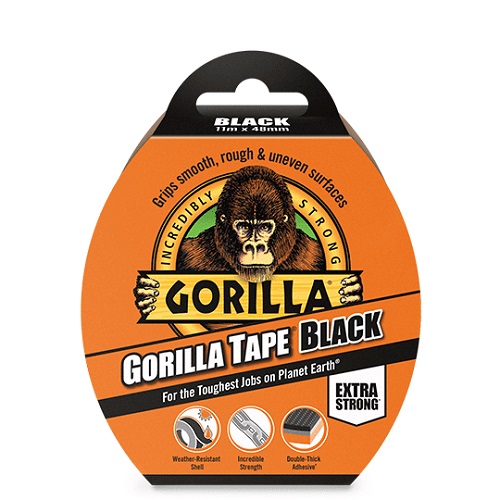 Gaffa Tape 11M Black GORILLA