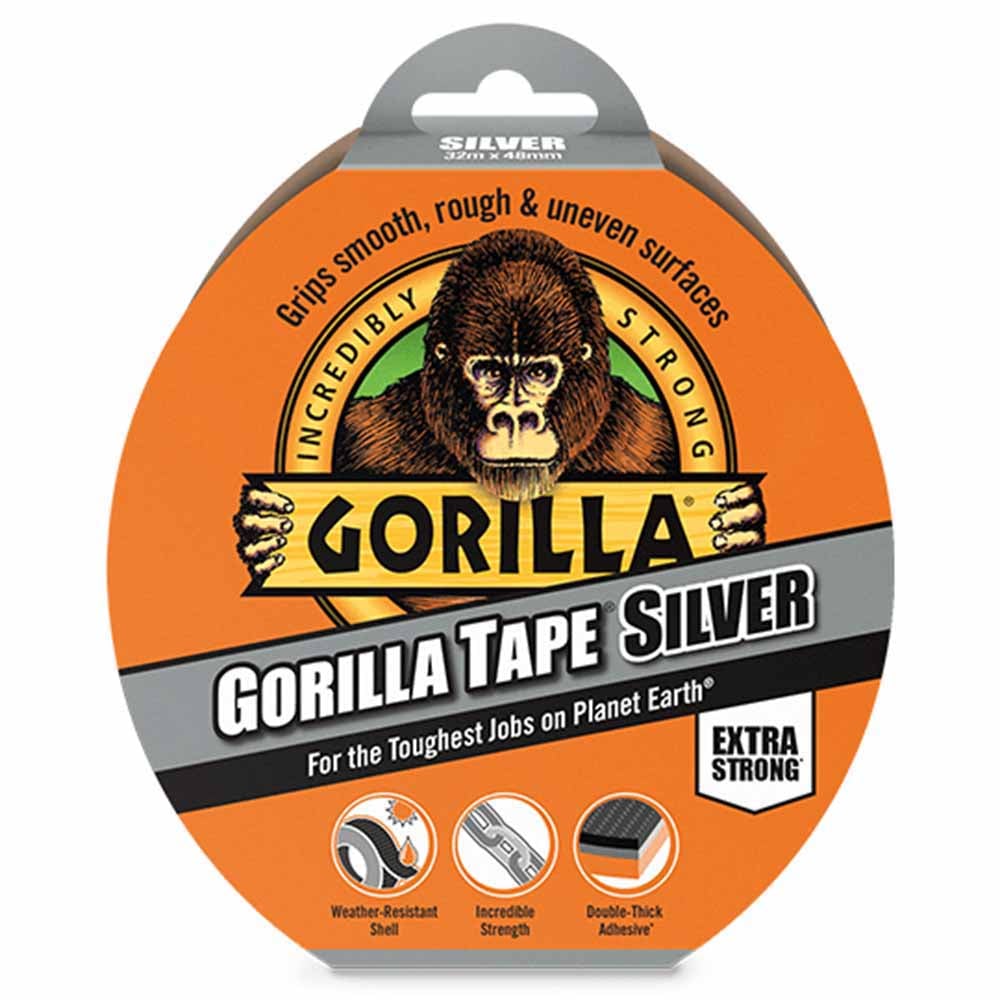 Gaffa Tape 32M Silver GORILLA