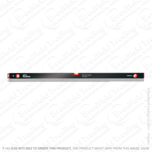 G51) 1200mm Box Section Level DRAPER Red Line