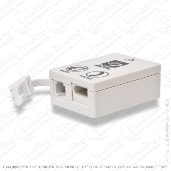 E16) Telephone Filter ADSL w Lead LJ0010 | Bradfield