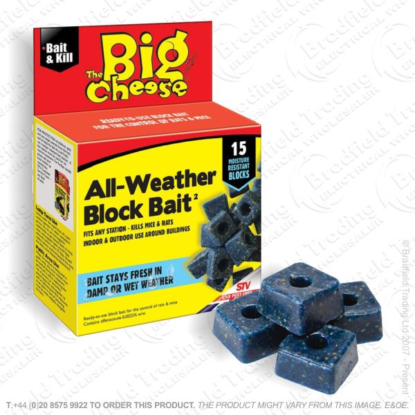 C29) All-Weather Killer Bait 15 Blocks STV